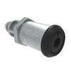 Quarter-Turn Cam Latch, 8mm Hex Recess, Without Cam, Sealed, Zinc Alloy, Powder Coat, Black -- E5-6A-015-UU5