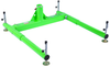 DBI-SALA Advanced Silver and Green Davit Base - 840779-00658 - 840779-00658 - R. S. Hughes Company, Inc.