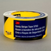 3M 5702 Black / Yellow Warning Tape - 2 in Width x 36 yd Length - 5.4 mil Thick - 31402 - 051115-31402 - R. S. Hughes Company, Inc.