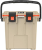 Pelican 20 Qt Elite Cooler - Tan with Orange Trim | SPECIAL PRICE IN CART -- PEL-20Q-2-TANORG - Image
