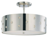Semi-Flush Mts.-Drum Shade - 335686 - Light Center (The)