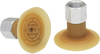 Flat suction cup (round) for careful gripping of paper, plastic film, etc. SGPN 40 NK-40 G1/4-IG - 10.01.01.00794 - Schmalz Inc.