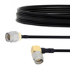 SMA Male to RA SMA Male Cable FM-SR141TBJ Coax in 18 Inch - FMCA2125-18 - Fairview Microwave Inc.