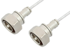 7/16 DIN Male to 7/16 DIN Male Cable 12 Inch Length Using PE-SR402FL Coax - PE36144-12 - Pasternack