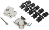D Sub Backshell, 45Deg, Size De; Product Range Harting - 17AC1132 - Newark, An Avnet Company