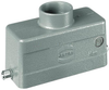 Top Entry Hood, Size 10B, Metal; Heavy Duty Connector Type Harting - 29H1740 - Newark, An Avnet Company