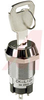Switch, KEYLOCK, HIGHT SECURITY, ON-NONE-ON, 1&3 REMOVABLE Position - 70192892 - Allied Electronics, Inc.