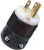 Plug, Electrical; 15 A; 125 V; Solid Brass; Tempered Brass - 70094969 - Allied Electronics, Inc.