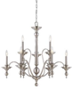 1-1727-9-SN Mid. Chandeliers-Candle - 365215 - Capital Lighting, Inc.