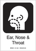 Ear, Nose & Throat (W/PICTO) - 142413 - Brady Corporation