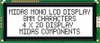 LCD Monochrome Displays - 2492703 - RS Components, Ltd.