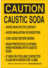Brady B-401 Polystyrene Rectangle Yellow Chemical, Biohazard, Hazardous & Flammable Material Sign - 10 in Width x 14 in Height - 125932 - 754473-74076 - R. S. Hughes Company, Inc.