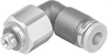 Push-in L-fitting, rotatable - QSRL-M5-6 - Festo Corporation