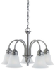 31851BLE-965 Mid. Chandeliers-Glass Down - 697758 - Capital Lighting, Inc.