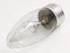 60 Watt, 120 Volt Clear Blunt Tip Long Life Decorative Bulb - 168294 - bulbs.com