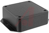Enclosure;ABS;3.3x3.31.25 in.;Textured;Mounting Flange;Utility;General Use;Black - 70196754 - Allied Electronics, Inc.