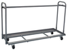 Akro-Mils Akrobin 900 lb Gray Powder Coated Steel 11 ga Super-Size Cart - 35 in Height - 5 in Casters - Lid Not Included - R216CS2236 - R216CS2236 - R. S. Hughes Company, Inc.