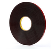3M VHB 5952 Black Foam Bonding VHB Very High Bond Tape - 1/2 in Width x 36 yd Length - 45 mil Thick - 59967 - 021200-59967 - R. S. Hughes Company, Inc.