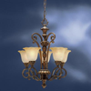 1696PRZ Mini Chandeliers-Glass Shade - 721194 - Capital Lighting, Inc.