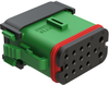 Automotive Housing, Plug, 15Pos, 25A; Product Range Amphenol Sine/tuchel - 71AJ7963 - Newark, An Avnet Company