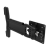Monitor Mount, Tilt & Swivel, Single Arm, Aluminum Alloy, Powder Coat, Black - AV-D30-25A102-50 - Southco
