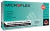 Microflex High Five L56 Off-White Large Latex Powder Free Disposable Gloves - Food, Industrial Grade - Rough Finish - 683438-12563 - 683438-12563 - R. S. Hughes Company, Inc.