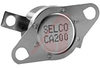 Thermostat; Disc; 125/250 VAC; 15/10 A;Normally Open; Solder Tab; Phenolic - 70098638 - Allied Electronics, Inc.