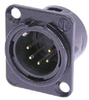 Neutrik NC5MD-L-1-BAG 5-Pole XLR Male Receptacle Solder Cups - NEUNC5MDL1BAG - HAVE, Inc.
