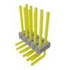 Headers, Male Pins - 612-MTSW-105-09-L-D-430-RA-ND - DigiKey
