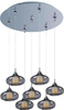 E93748-142PC Mini Pendants-4+Light Cluster - 331514 - Capital Lighting, Inc.