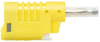4Mm Banana Plug, Stacking, 36A, Yellow; Gender Pomona - 25AC2369 - Newark, An Avnet Company