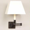Naunton Swing Arm Wall Light - WLA82/BZ - Vaughan Designs, Inc.