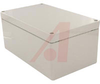 Enclosure;NEMA;ABS Plastic;UL94 HB;Watertight;Flat Lid;Lt Gray 7.9x4.7x3.5in - 70163936 - Allied Electronics, Inc.