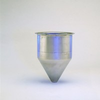 Stainless Steel Seamless Hopper Funnel, 0.2 Gal., 3.91