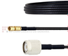 SSMC Plug to TNC Male Cable LMR-100 Coax in 48 Inch - FMCA1493-48 - Fairview Microwave Inc.