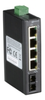 Hardened Mini Industrial Switch, (4) 10-/100-Mbps Copper + (1) 100-Mbps Fiber, Single-Mode, SC, 40 km - LBH120A-H-40K-SC - Visual Sound, Inc.