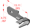 Male Disconnect Terminal - 07940 - ETCO Incorporated