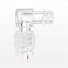 Elbow Connector, Female Luer Lock, Male Luer with Spin Lock - 11499 - Qosina Corp.
