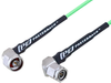N Male Right Angle to TNC Male Right Angle Low Loss Cable 48 Inch Length Using PE-P160LL Coax - PE3C5284-48 - Pasternack