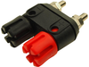 Twin Terminal Post, 30A, Turret, Red&blk; Product Range Cliff Electronic Components - 62X6946 - Newark, An Avnet Company