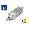 Pneumatic Linear Actuators - ARTEC® ISO & UNITOP Rod Air Cylinders - SERIES H - ISO 15552 ROD AIR CYLINDERS - Branham, W.C. Inc.