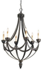 9042 Large Chandeliers-Candle - 480081 - Capital Lighting, Inc.