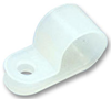 Cable Clamp/p-Clip, Nylon 6.6, Natural, 12.7Mm Diameter, Pk100; Cable Clamp / Clip Type Panduit - 96K7882 - Newark, An Avnet Company