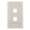 Keystone Faceplates, Frames - FPIDUAL-FW-ND - DigiKey