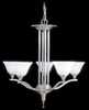 9305BS/PN Mid. Chandeliers-Glass Up - 718710 - Capital Lighting, Inc.