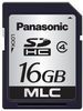 Flash Sd Memory Card, 16Gb, Slc, Class 4, P Series; Blank Media Flash Memory Type Panasonic - 08X1153 - Newark, An Avnet Company