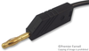 Test Lead, 4Mm Banana Plug To 4Mm Banana Plug, Black, 60 V, 32 A, 250 Mm Rohs Compliant Hirschmann Test And Measurement - 20T9304 - Newark, An Avnet Company