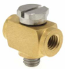 M5 Male Thread to Two M5 Female Threads, Adjustable Position Adapter - M5TS-M5M5 - Beswick Engineering Co., Inc.