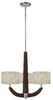 FR42343PCM Mid. Chandeliers-Drum Shades - 339391 - Capital Lighting, Inc.