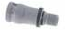 Miniature Non-spill Coupling Insert, Polypropylene, 1/8